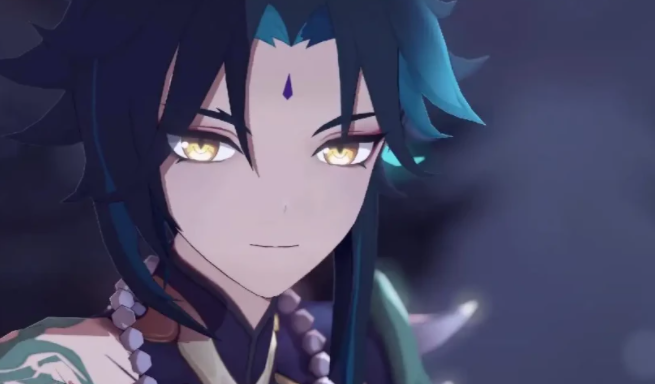 是五大夜叉中唯一幸存的一个,被业障腐蚀身体,魈听命于岩王帝君(钟离)