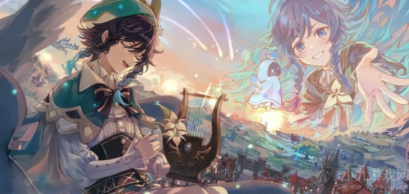 原神三神目前现状-温迪大世界探索绝了