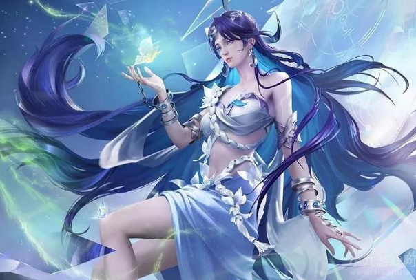 王者荣耀新英雄海月去布料无水印-海月福利p图全过程