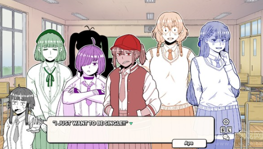 我只想单身登录Steam开启试玩版 反套路约会模拟