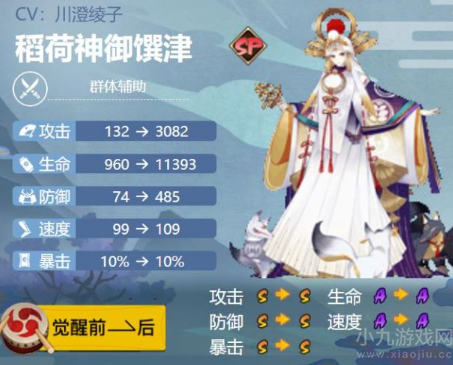阴阳师稻荷神御馔津值得培养吗-培养价值分析攻略