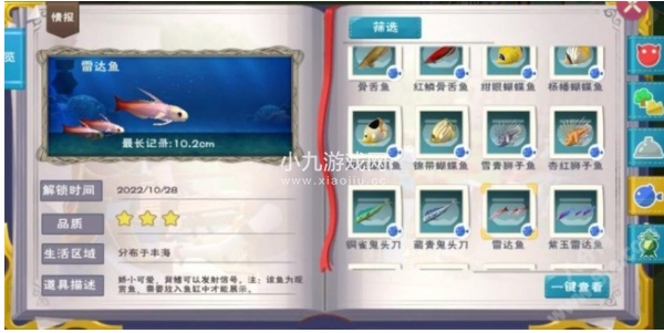 创造与魔法雷达鱼在哪里钓-雷达鱼钓点分布位置一览
