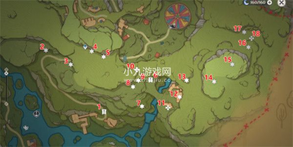 原神隐众游园南礼券收集攻略-原神隐众游园南礼券位置分享